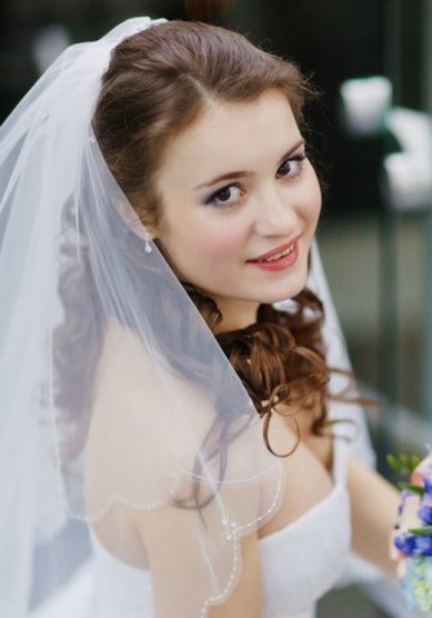 Свадебная прическа С12261 - Стилист-визажист Валентина
