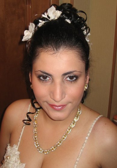 Прическа на свадьбу С12342 - Стилист-визажист Валентина