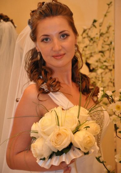 Свадебная прическа С12343 - Стилист-визажист Валентина