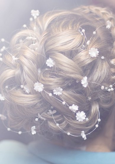 Прическа на свадьбу С12346 - Стилист-визажист Валентина