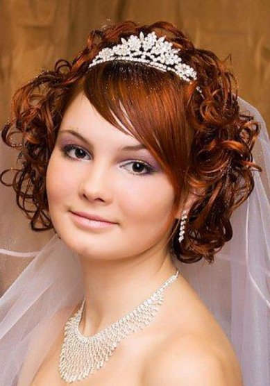 Свадебная прическа А12455 - Стилист-визажист Ольга Артамонова