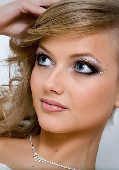 Свадебная прическа А12457 - Стилист-визажист Ольга Артамонова