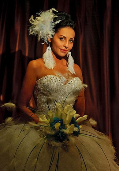 Свадебная прическа А12459 - Стилист-визажист Ольга Артамонова