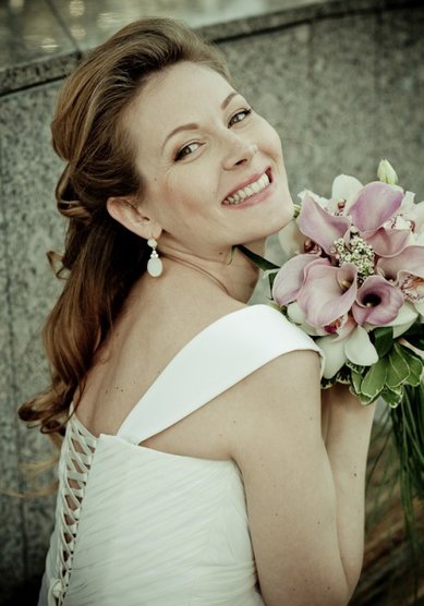 Свадебная прическа С12477 - Стилист Ольга Родина