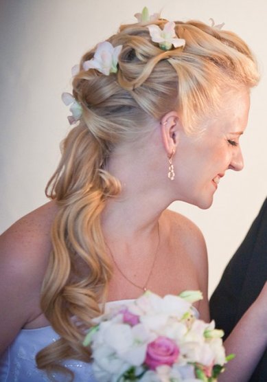 Свадебная прическа С12487 - Стилист Ольга Родина