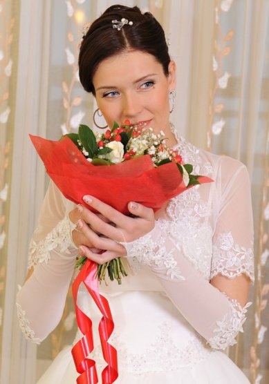 Свадебная прическа С12489 - Стилист Ольга Родина