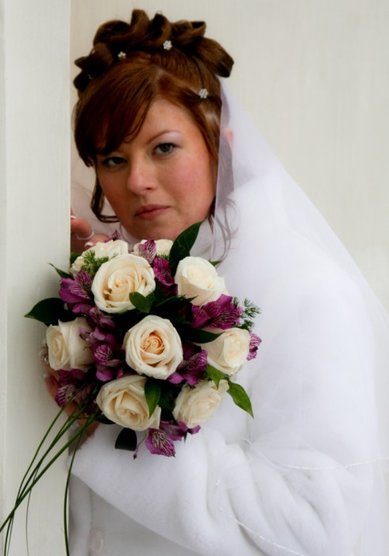 Свадебная прическа О12979 - Стилист-визажист Елена Олейник