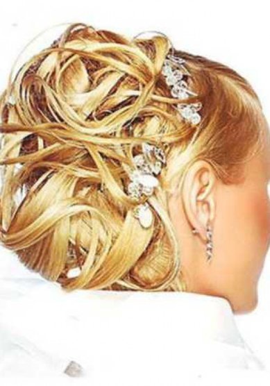 Свадебная прическа О13099 - Стилист-визажист Елена Олейник