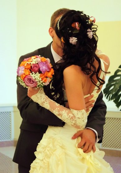 Свадебная прическа Чародейство (С13185) - Стилист-визажист Виктория Корсакова