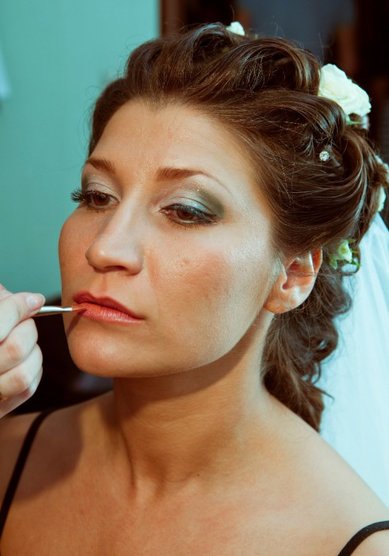 Свадебная прическа С13541 - Стилист-визажист Валентина