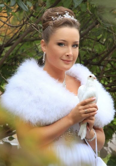 Прическа на свадьбу Невеста Наталья (С13550) - Стилист-визажист Олеся Чорная