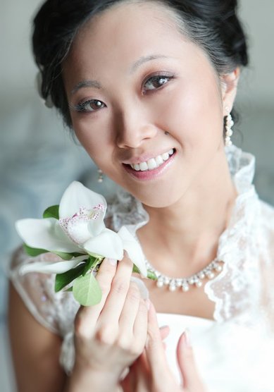 Свадебная прическа Восточная красавица. (С14015) - Свадебный стилист-визажист Людмила Кубышкина...