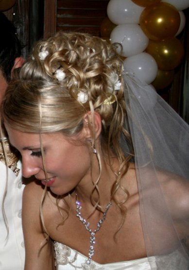 Свадебная прическа Романтичная нежность (С14039) - Свадебный стилист-визажист Людмила Кубышкина...