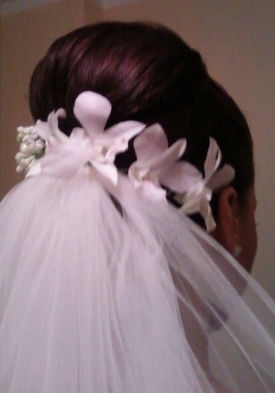 Свадебная прическа Чистый свет (С14105) - Стилист-визажист Виктория Корсакова