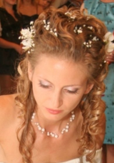 Свадебная прическа Она одна (С14127) - Стилист-визажист Виктория Корсакова