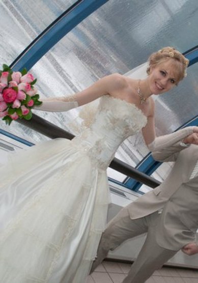 Прическа на свадьбу О14978 - Стилист-визажист Елена Олейник