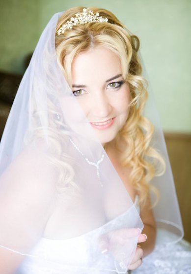 Свадебный образ Невеста Лариса (С15319) - Стилист-визажист Олеся Чорная