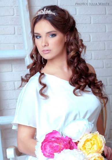 Свадебный образ Принцесса Греции (С15439) - Стилист-визажист Олеся Чорная