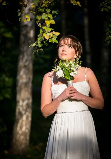 Прическа на свадьбу Ландыши (V15532) - Стилист Елена Левицкая