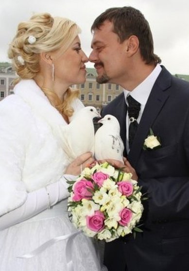 Прическа на свадьбу С15796 - Стилист-визажист Валентина