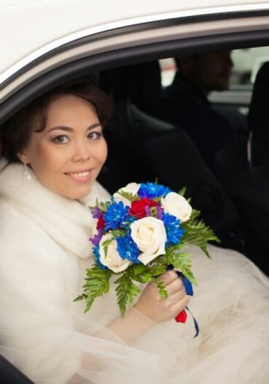 Свадебная прическа С15853 - Стилист-визажист Валентина