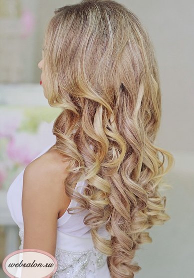 Свадебная прическа Свадебная прическа (W15961) - Агентство стилистов Websalon Wedding