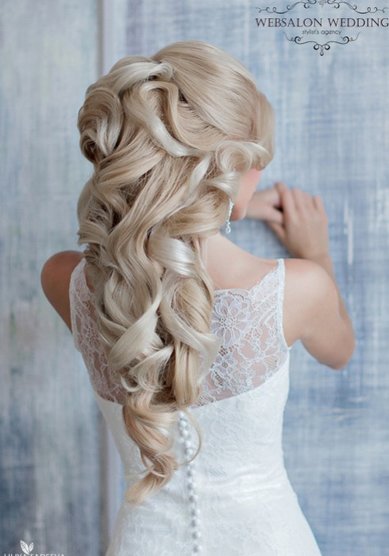 Свадебная прическа Греческая прическа (W15995) - Агентство стилистов Websalon Wedding