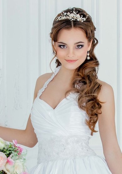Образ невесты Невеста Ангелина (С16016) - Стилист-визажист Олеся Чорная