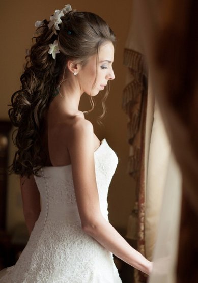 Прическа на свадьбу С16098 - Стилист Юлия Кузьмина