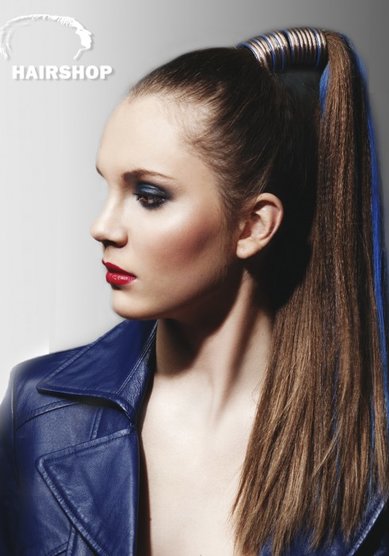 Свадебная прическа H16157 - Наращивание волос. Свадебные прически HAIRSHOP Studio