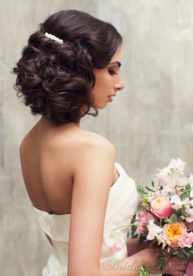 Свадебная прическа С16263 - Стилист-визажист Студия свадебных стилистов Bridesroom