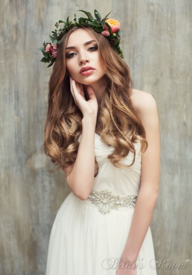 Свадебная прическа С16265 - Стилист-визажист Студия свадебных стилистов Bridesroom