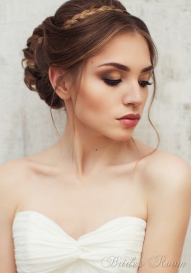 Свадебная прическа С16267 - Стилист-визажист Студия свадебных стилистов Bridesroom