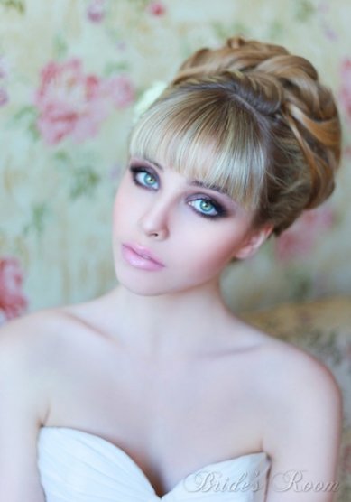 Свадебная прическа С16271 - Стилист-визажист Студия свадебных стилистов Bridesroom