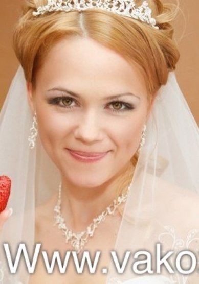 Свадебная прическа С16285 - Стилист-визажист Валентина