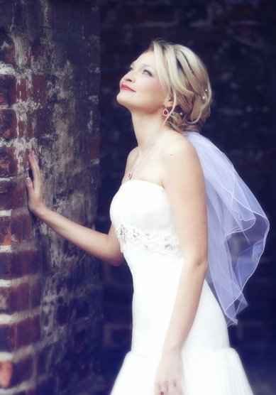 Прическа на свадьбу Хелена (V16384) - Стилист Елена Левицкая