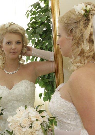 Свадебная прическа С16393 - Стилист-визажист Ирина Вершинина