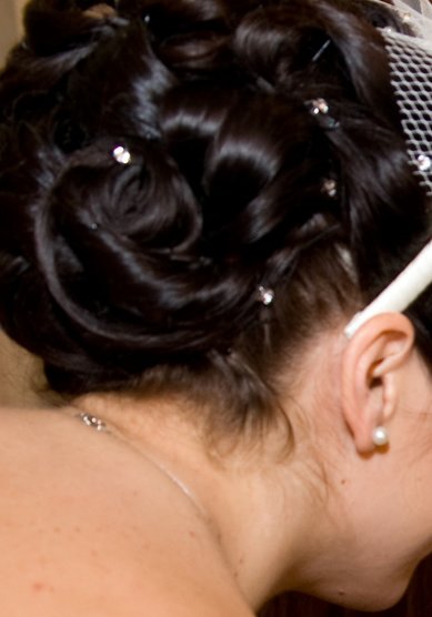 Прическа на свадьбу С16402 - Стилист-визажист Ирина Вершинина