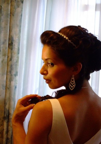 Прическа на свадьбу С16410 - Стилист-визажист Ирина Вершинина