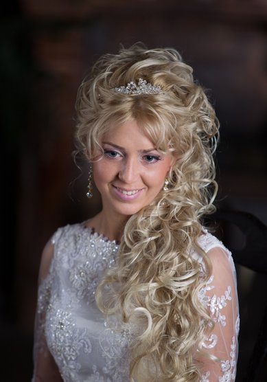Свадебная прическа С16447 - Стилист Юлия Кузьмина