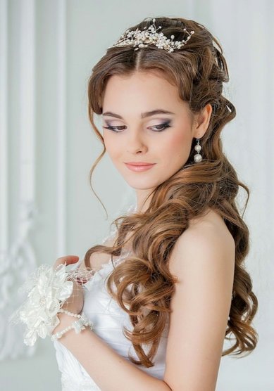 Свадебная прическа Невеста Ангелина. Греческий стиль (С16513) - Стилист-визажист Олеся Чорная...