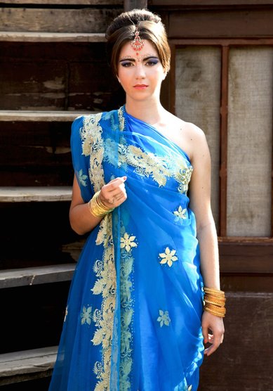 Свадебная прическа Индиана (V16521) - Стилист Елена Левицкая