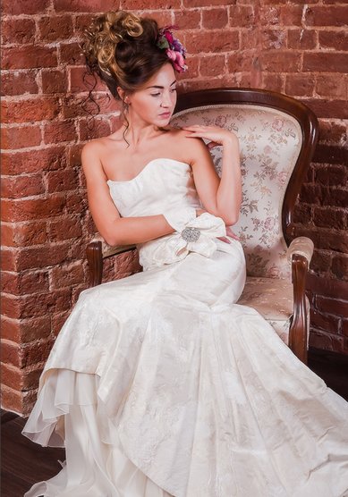 Свадебная прическа С16545 - Стилист Юлия Кузьмина