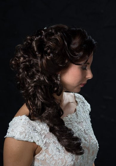 Свадебная прическа С16549 - Стилист Юлия Кузьмина