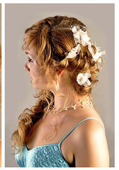 Прическа на свадьбу С16602 - Стилист Юлия Кузьмина