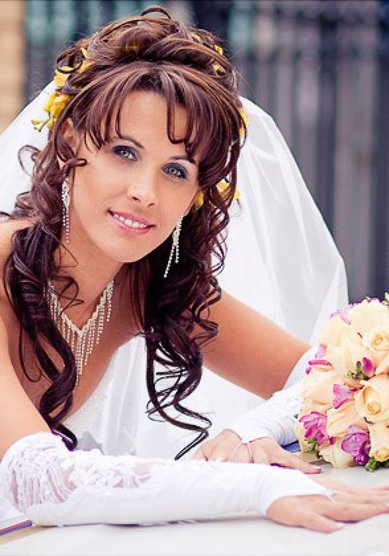 Прическа на свадьбу С16606 - Стилист Юлия Кузьмина