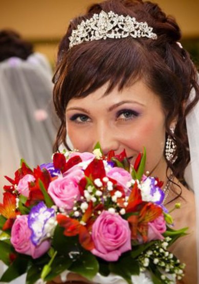 Свадебная прическа С16609 - стилист-визажист Мила Кузьмина