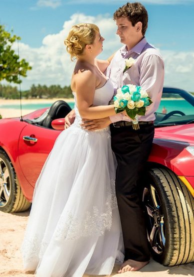 Прическа на свадьбу Экзотика (О16902) - Стилист-визажист Елена Олейник