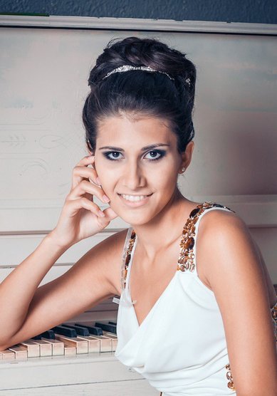 Свадебная прическа Принцесса Кипра (С17513) - Стилист-визажист Олеся Чорная