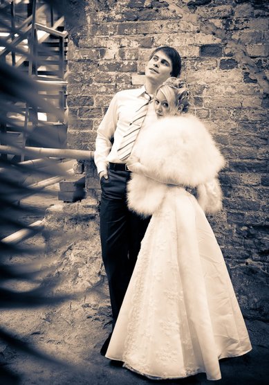 Прическа на свадьбу С17686 - стилист-визажист Мила Кузьмина